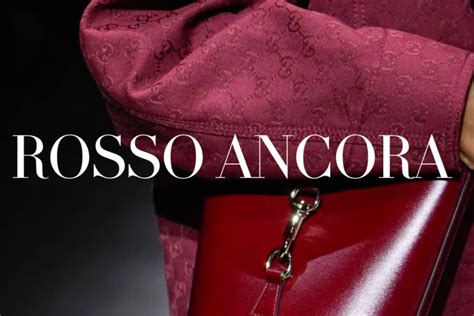 gucci staffa|gucci rosso ancora.